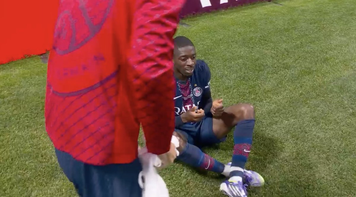 Ousmane Dembele hit Diogo Jota's gaming celebration ❤️