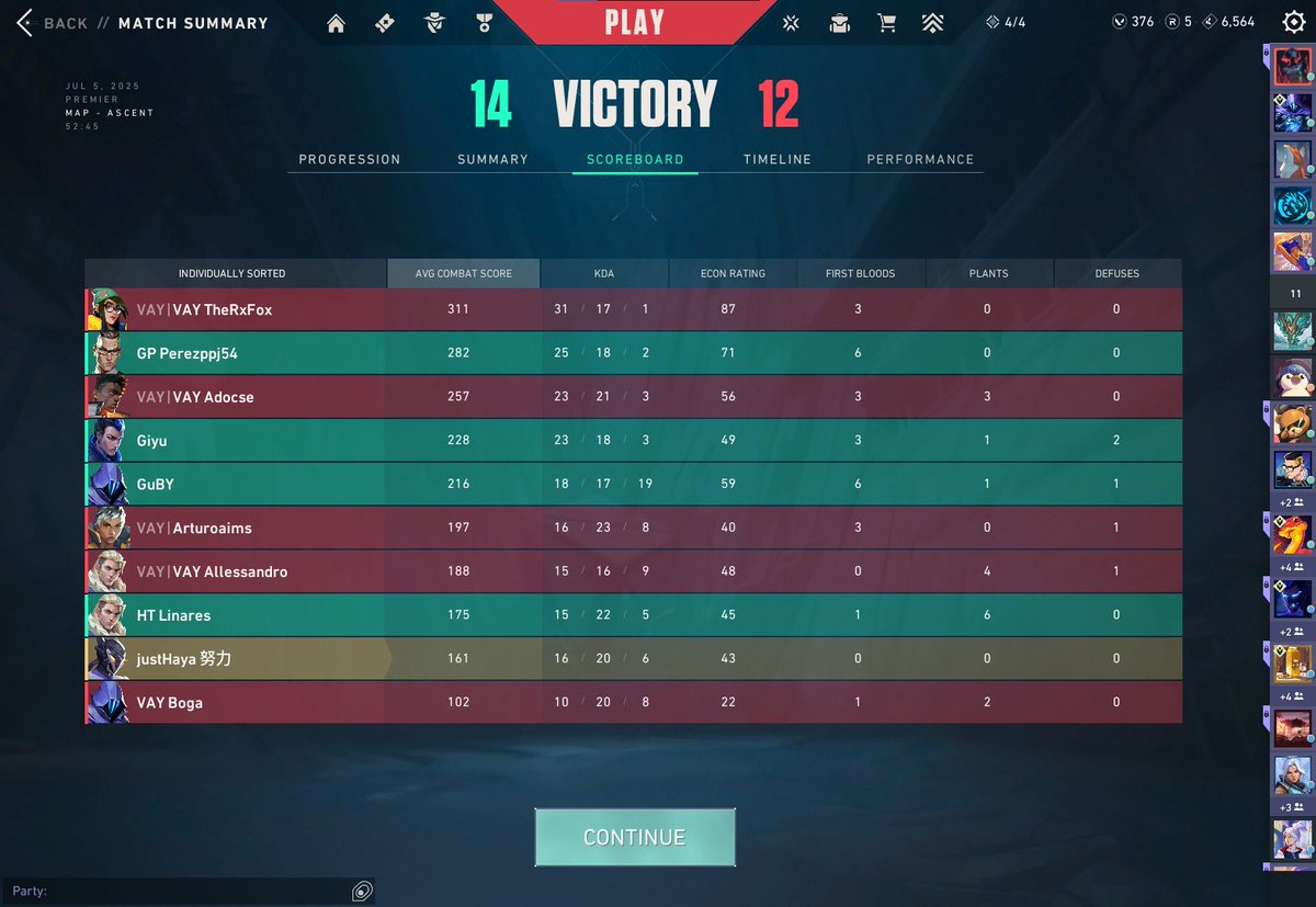 1r Partido Premier vs <a href="/eSportsVAY/">VAY eSports</a> 
GGs