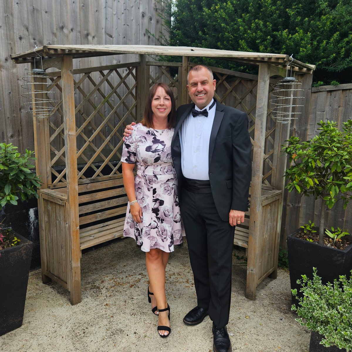 Summer ball ready with my gorgeous wife 😍