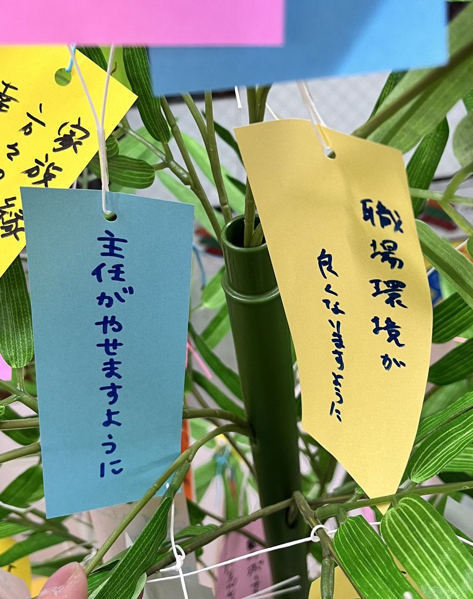 みんな切実だね