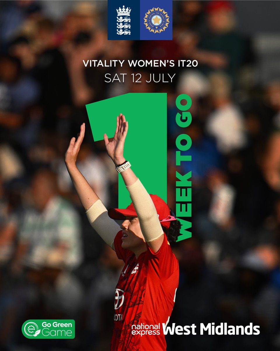 International cricket at Edgbaston continues!

Tickets 🎟️ bit.ly/44yz7te