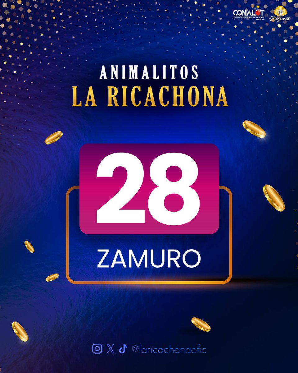 05-07-2025
02:10:00 pm
28 - ZAMURO
laricachona.com #laricachonavzla #loteriainternacionaldemargarita