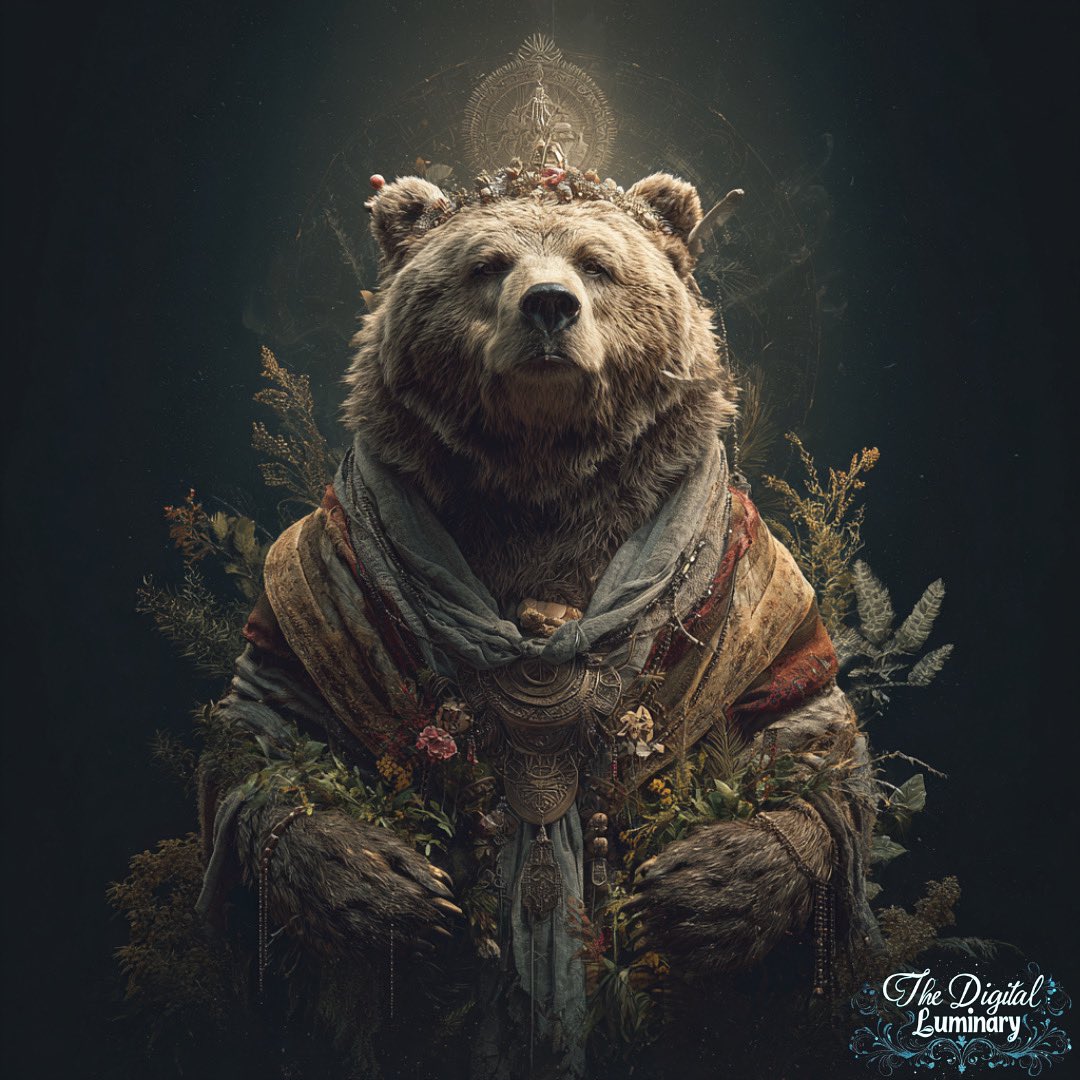 ✨ Animal Symbolism: The Bear ✨

The Bear is a guardian of the wild and a symbol of solitude, healing, and primal power. Deeply connected to Earth and the cycles of nature, the Bear reminds us to honor both our strength and our stillness.

#Bear
#Spirituality
#Divination
