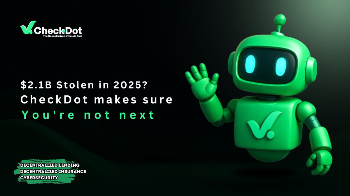 gierek_grzegorz's tweet image. Rule 1: You do not sell your #Checkdot
Rule 2: Follow Rule 1.