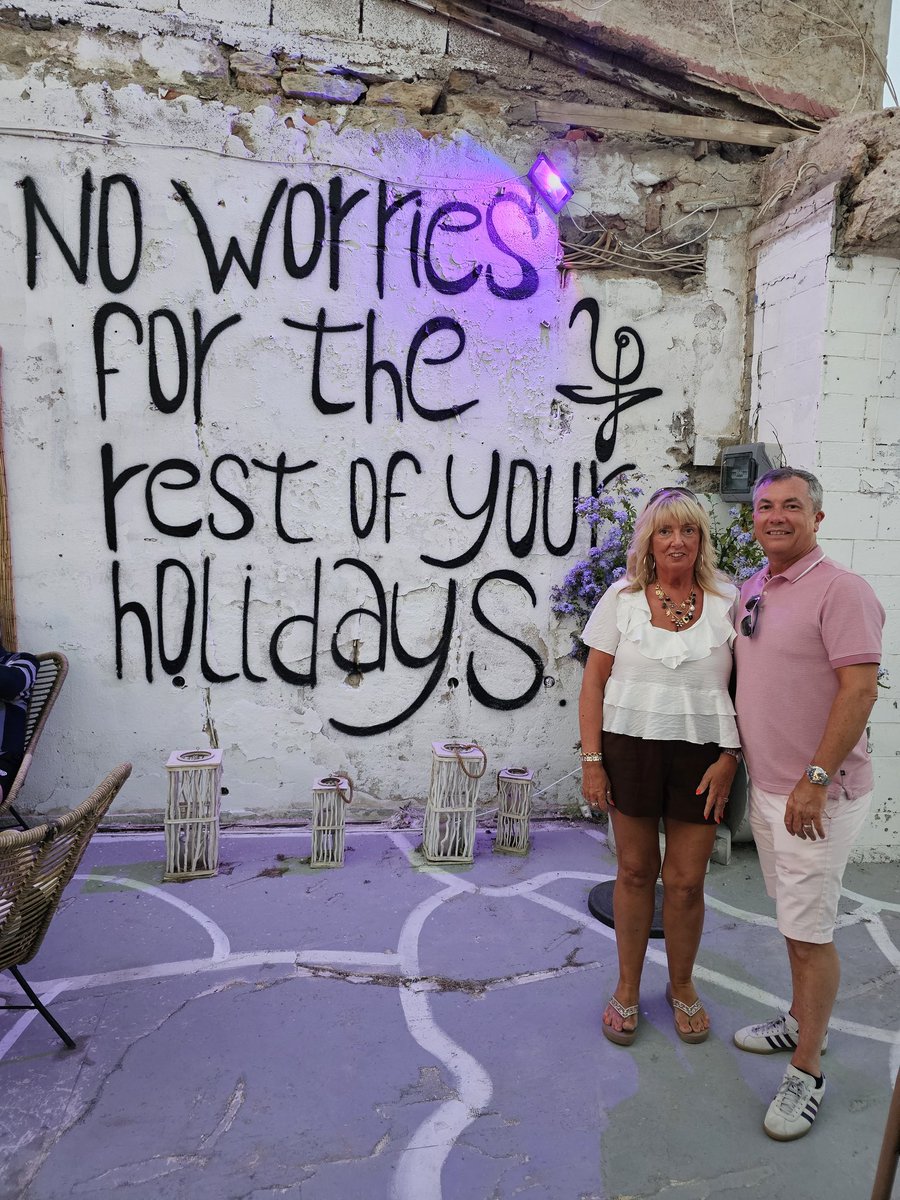 As the saying goes...