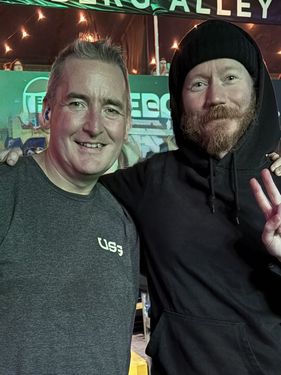 Ron Robichaud (@ron_robichaud) on Twitter photo Such an incredible time in St Johns NL, I had the great fortune to bump into <a href="/HUMANKEBAB/">HUMAN KEBAB</a> and <a href="/MattExit/">Matthew Charles</a> two of the nicest people from one of the greatest Canadian bands. <a href="/USSMUSIC/">USS</a> <a href="/ussmusicfanpage/">USS Fan Page</a> next show Brantford :) Such an incredible time in St Johns NL, I had the great fortune to bump into <a href="/HUMANKEBAB/">HUMAN KEBAB</a> and <a href="/MattExit/">Matthew Charles</a> two of the nicest people from one of the greatest Canadian bands. <a href="/USSMUSIC/">USS</a> <a href="/ussmusicfanpage/">USS Fan Page</a> next show Brantford :)