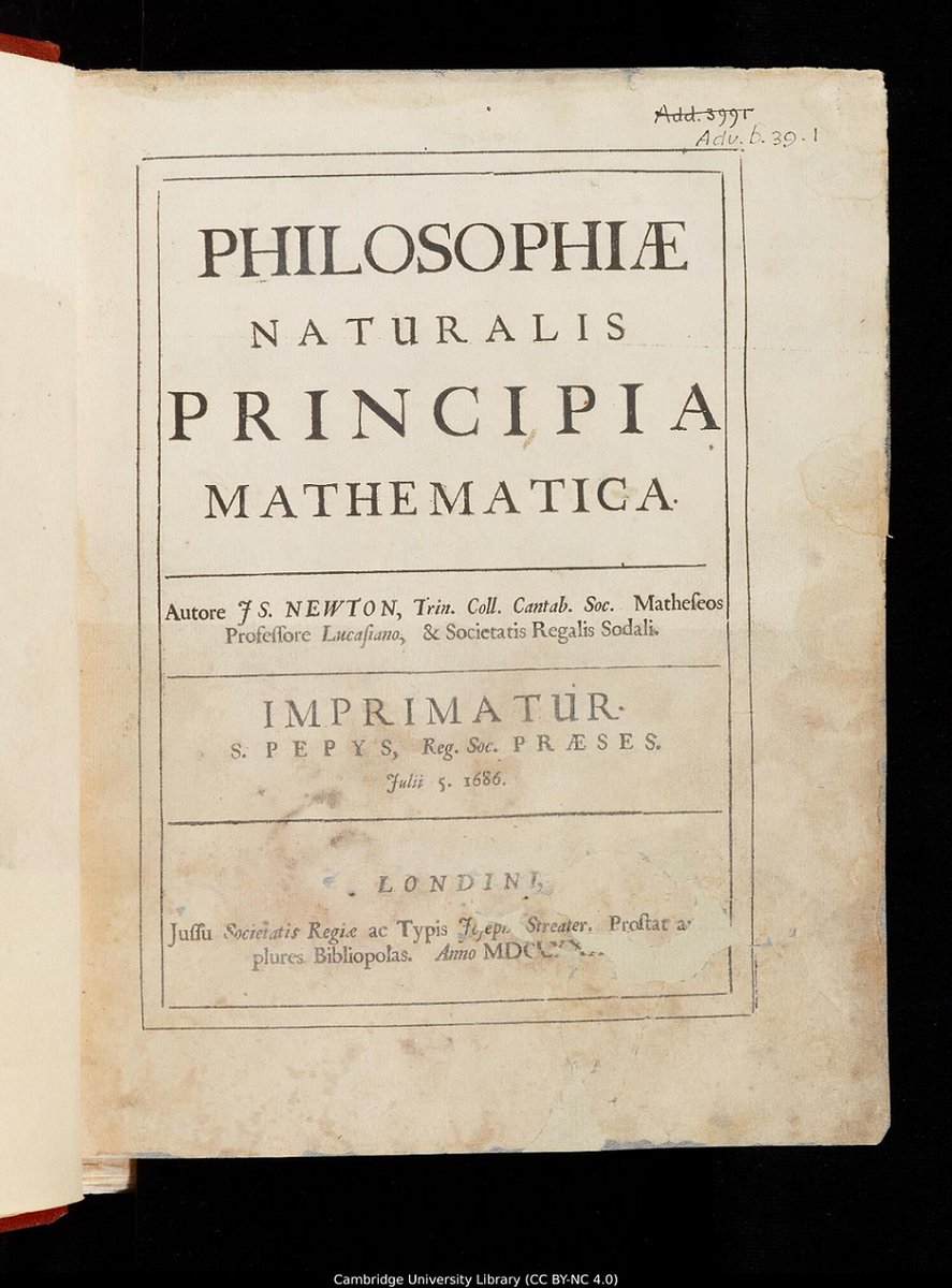 5th July 1687 is often cited as the publication date of Isaac Newton’s “Philosophiæ Naturalis Principia Mathematica,” one of the masterpieces of modern science.

But is it really so?

This date comes from a letter (dated 5th July 1687) from Edmond Halley, who financed and oversaw