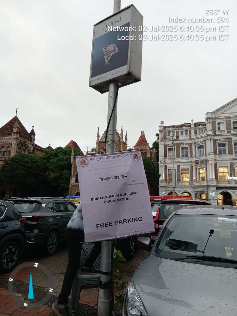 Kalaghoda parking lot has been made free by <a href="/mybmc/">माझी Mumbai, आपली BMC</a>. After a sting op, the contractor was caught overcharging &amp; collecting fees in a no-parking zone near Jehangir Art Gallery. Now blacklisted for 3 yrs, deposit of ₹36.69L seized.

The civic body has urged citizens not to pay any