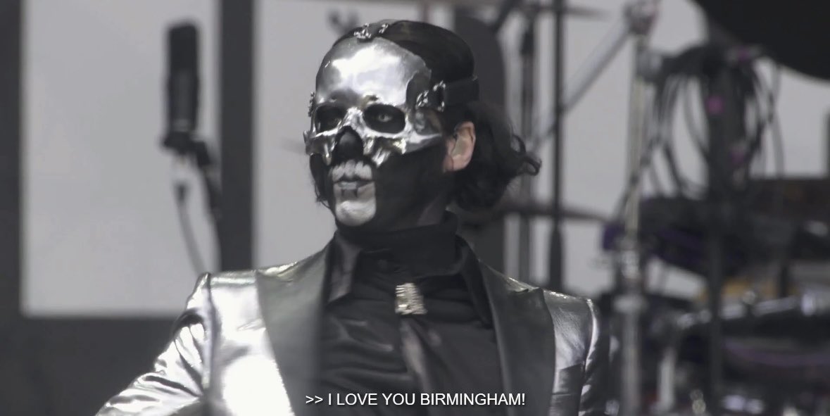 fairly decent quality livestream captures of Perpetua doing his thing at the black sabbath show