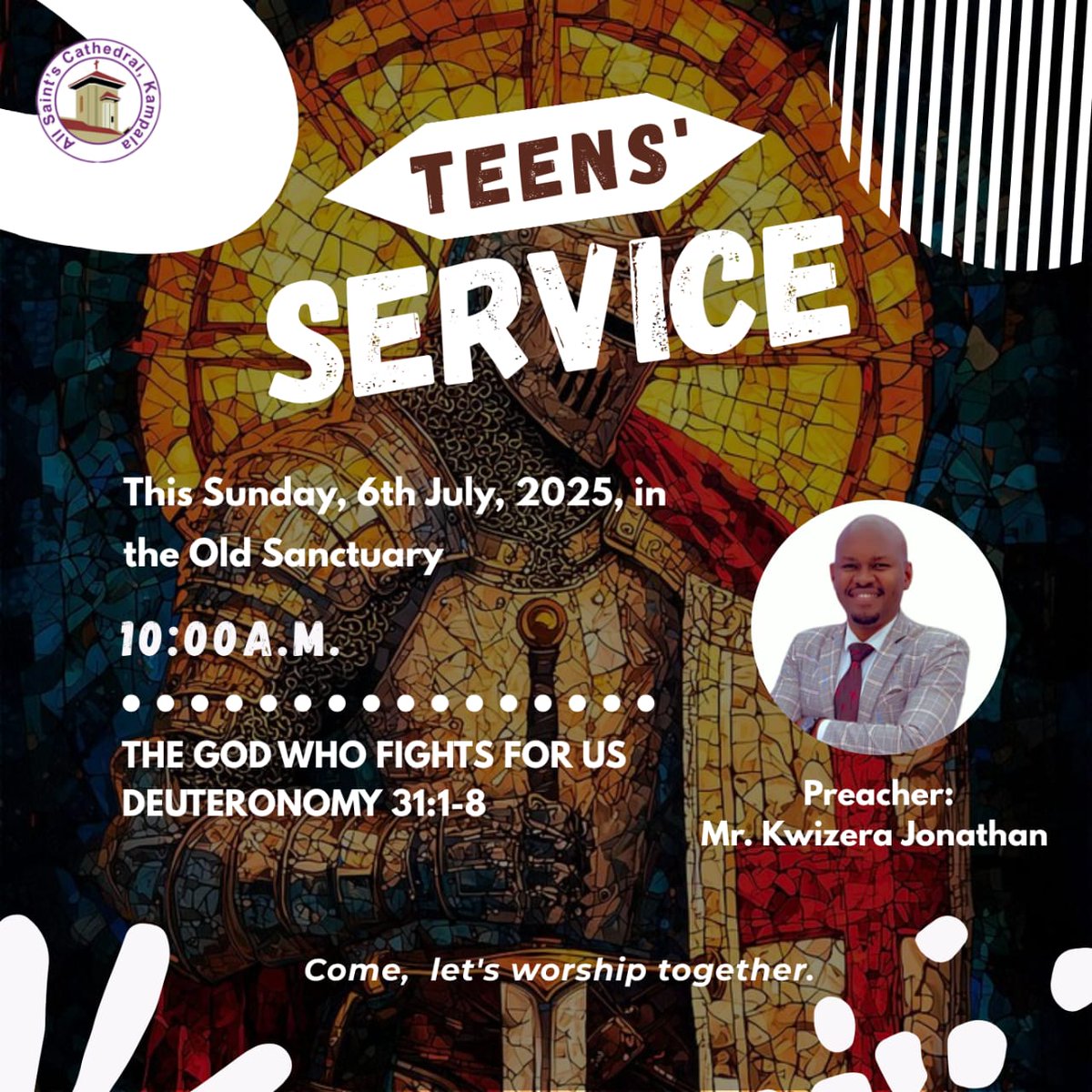 allsaintskla's tweet photo. Join us for Teens Service physically at the cathedral on Sunday, 6th July 2025 at 10am. Come with a friend !!
#ASCKTeensService #ASCKYouth https://t.co/8N35qGB2PI
