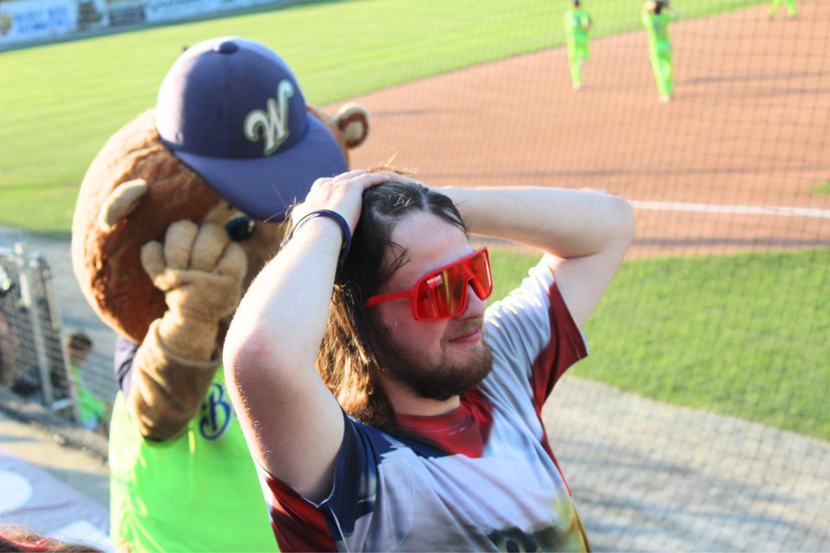 Worcester Bravehearts💚⚾ (@woobaseball) on Twitter photo We're still RELISHING in yesterday's intense showdown🌭
Unfortunately for @jake_the_lion14 and Devin, <a href="/twister/">Twister</a>.tornado and Brady out matched them by just ONE hot dog to take the W🏆 We're still RELISHING in yesterday's intense showdown🌭
Unfortunately for @jake_the_lion14 and Devin, <a href="/twister/">Twister</a>.tornado and Brady out matched them by just ONE hot dog to take the W🏆