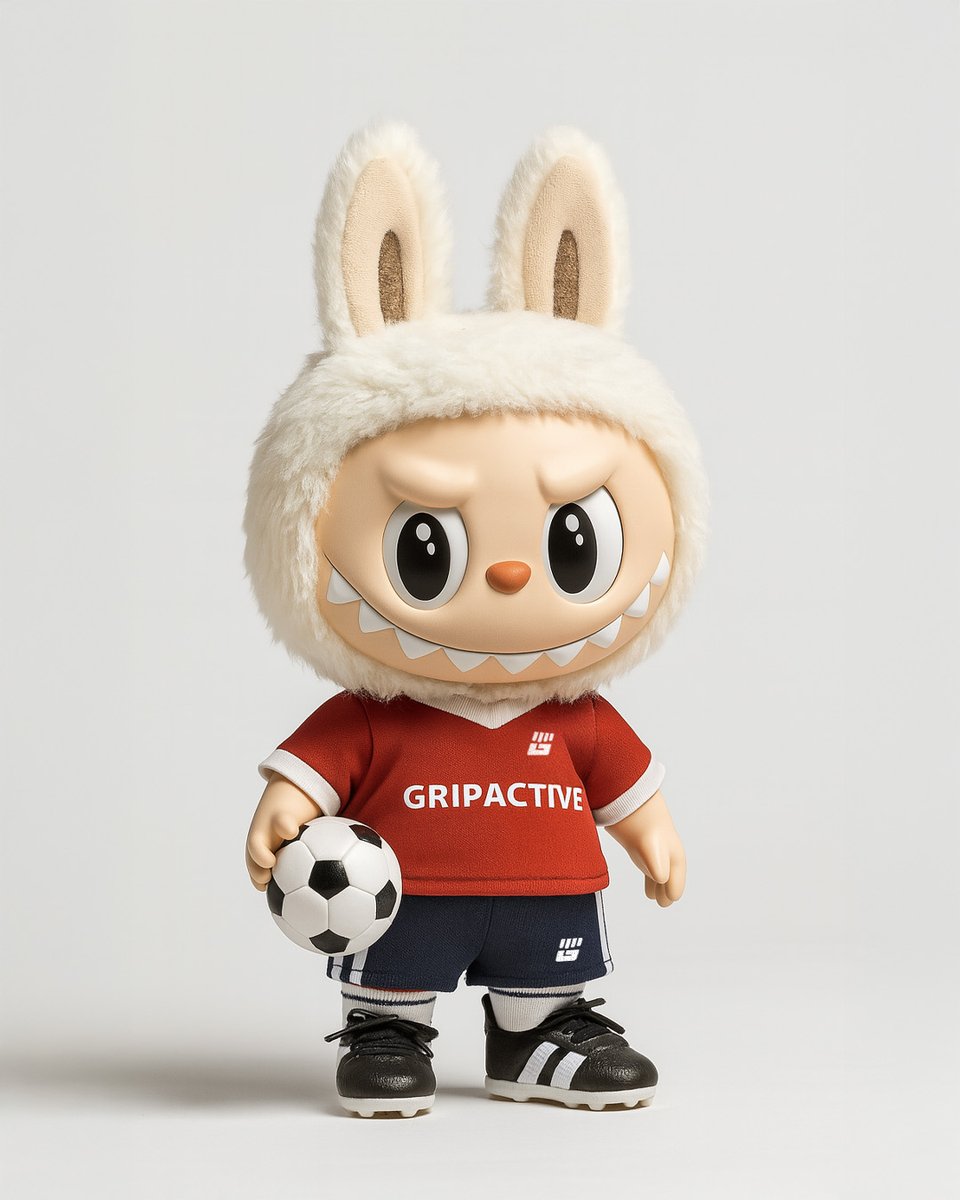 Labubu just leveled up! 🔥

#Labubu #GripActive #GameOn #FootballVibes #awinningcombination #CustomKit #TrendingNow