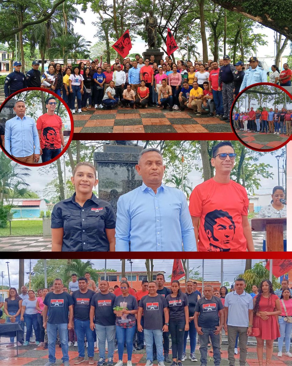 📌 Hoy, #5Julio nuestro camarada José René Díaz candidato a la alcaldía del municipio de <a href="/mrtpapelon1/">Mrtpapelon</a>, junto al alcalde TUPAMARO Francisco Ippolito participaron en la conmemoración de los 214 años de la declaración de la independencia.

La conmemoración de esta fecha nos recuerda
