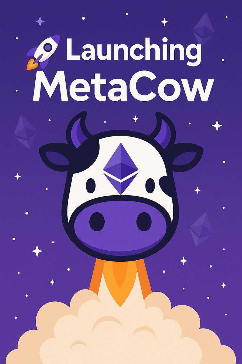 🚀 Launching MetaCow V1 🐮💜
Currently building for the Tech Fairness Hackathon 🛠️
MetaCow is a Social DeFi Exchange on BNB Chain — blending swaps, on-chain rep &amp; alpha feeds.
Think DEX meets Farcaster 👀
<a href="/Fair3_community/">FAIR3 Community</a> <a href="/HackQuest_/">HackQuest</a> 
#TechFairnessHackathon #MetaCow #DeFi