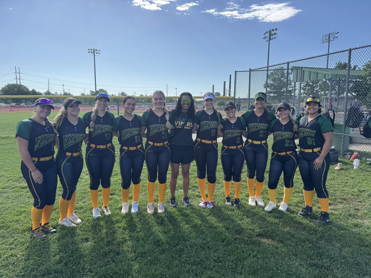 Selena Collins-Patterson (@spatte1108) on Twitter photo Another day supporting Vipers! First stop 8a to watch <a href="/atlviperscolvin/">Atlanta Vipers Colvin 18u</a> and 9:45a to watch <a href="/07Vipers/">Atlanta Vipers Gold '07 - Maldonado</a>. Leading is hard but I hope all my teams know that I support them! I have been able to watch all 6 teams compete out here in Colorado. Looking forward to bringing my Another day supporting Vipers! First stop 8a to watch <a href="/atlviperscolvin/">Atlanta Vipers Colvin 18u</a> and 9:45a to watch <a href="/07Vipers/">Atlanta Vipers Gold '07 - Maldonado</a>. Leading is hard but I hope all my teams know that I support them! I have been able to watch all 6 teams compete out here in Colorado. Looking forward to bringing my