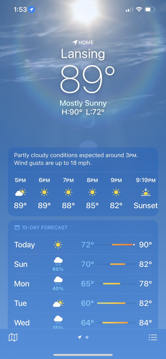 Gotta love this Michigan summer so far !!!