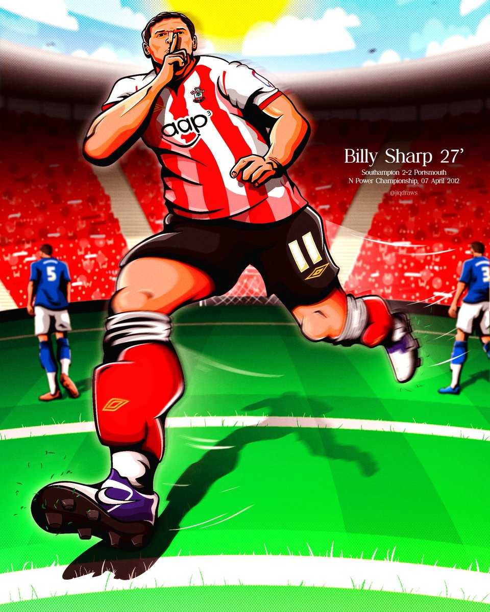 jtqdraws's tweet image. The last time we played them at home.
#SaintsFC @billysharp10