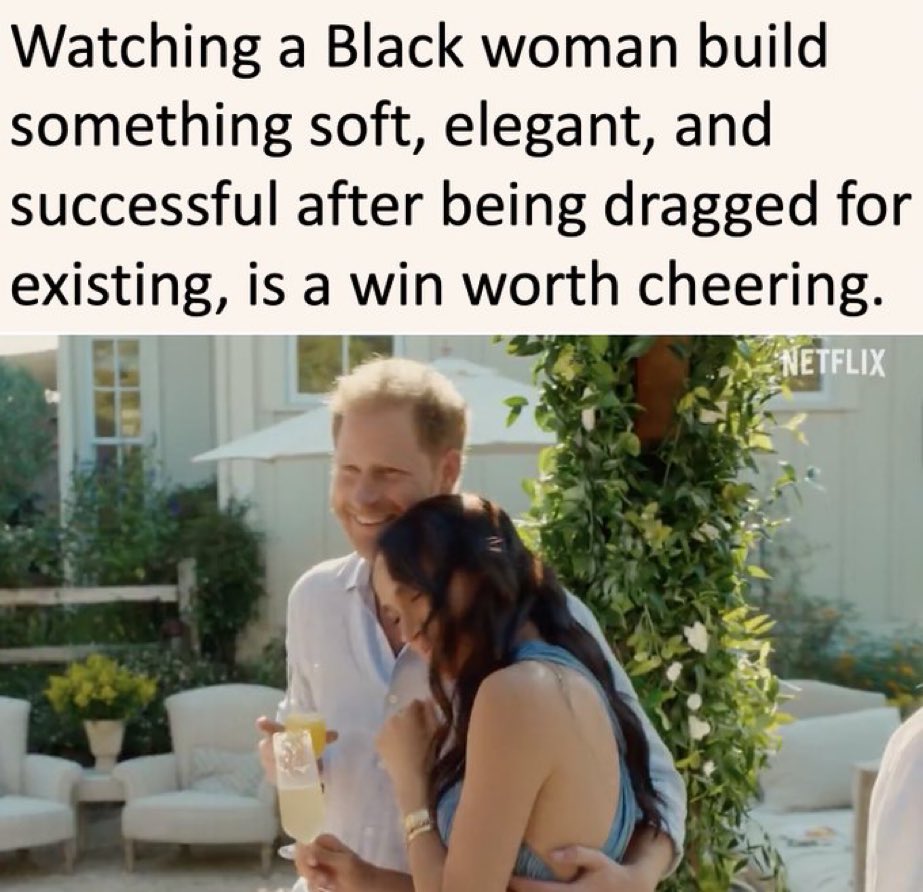 I agree, Meghan lived experience will inspire fairytales one day.