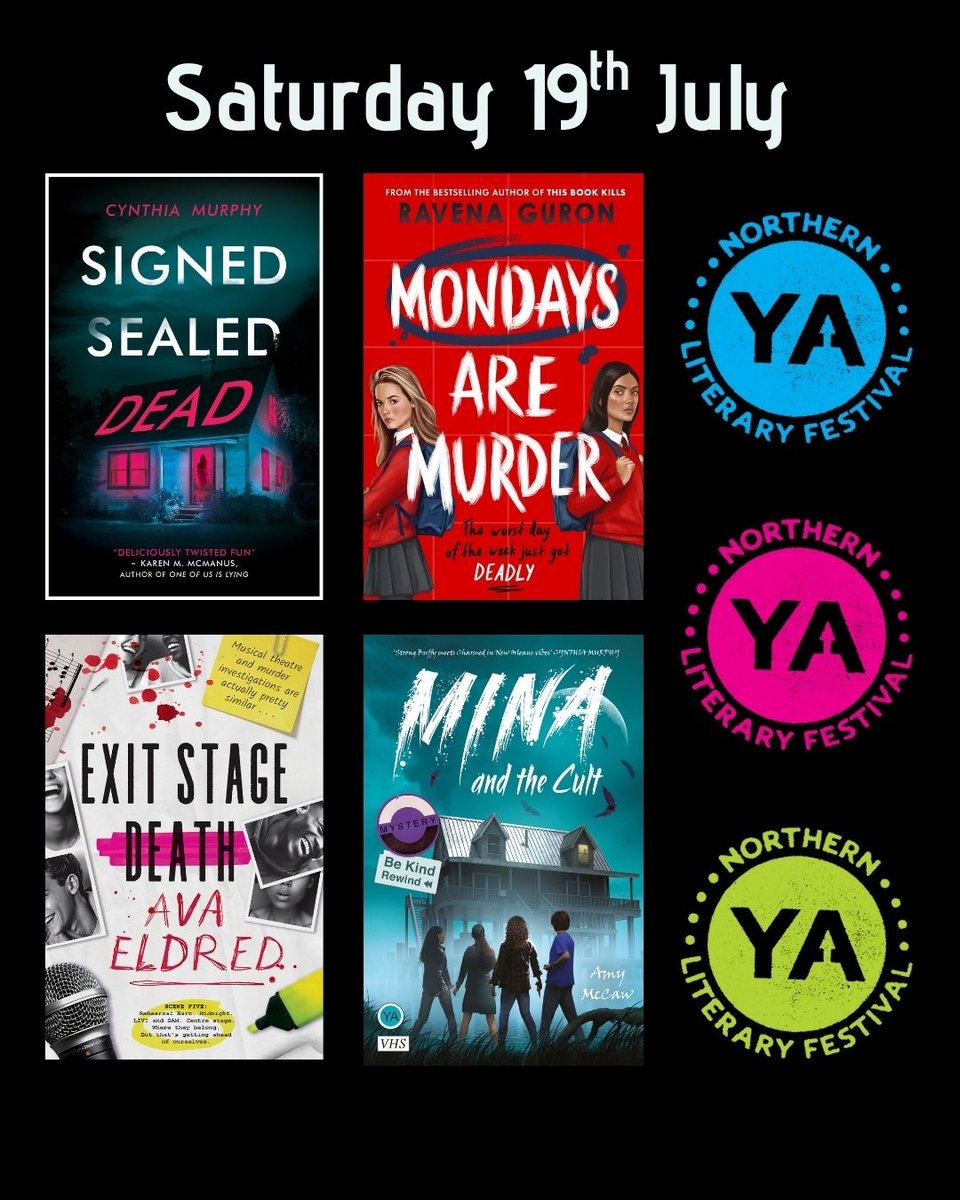 NYALitFest's tweet image. Join Amy McCaw as she chats to Cynthia Murphy, Ravena Guron and Ava Eldred in this electrifying panel discussion where bestselling authors unravel the secrets behind crafting gripping tales of suspense and intrigue. 
tinyurl.com/4rak97pd