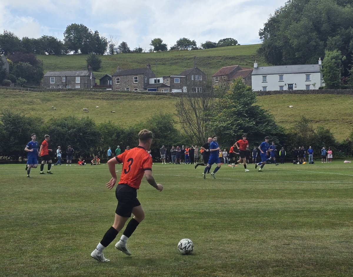 🏟️ Match 5 | Ground 628
<a href="/RichmondTownFC/">Richmond Town FC</a> 6 - 2 <a href="/WombwellMain/">Wombwell Main FC</a> 

What a setting to watch football — a castle towering on a hill, with the pitch nestled perfectly below. A truly picturesque backdrop for <a href="/Hannn_95x/">Hannah</a> 400th ground. ⚽🏰
 #400NotOut #groundhopping