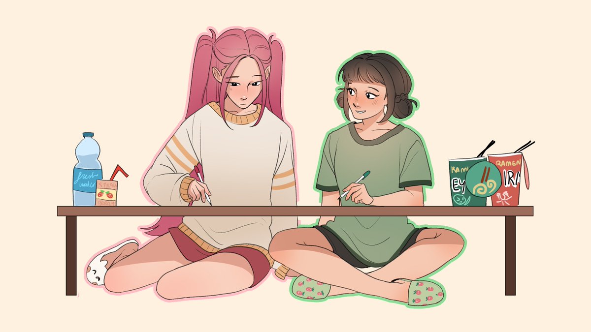 inebyoonei's tweet image. kpop demon hunters yuri got me on a chokehold this past week #zoemira