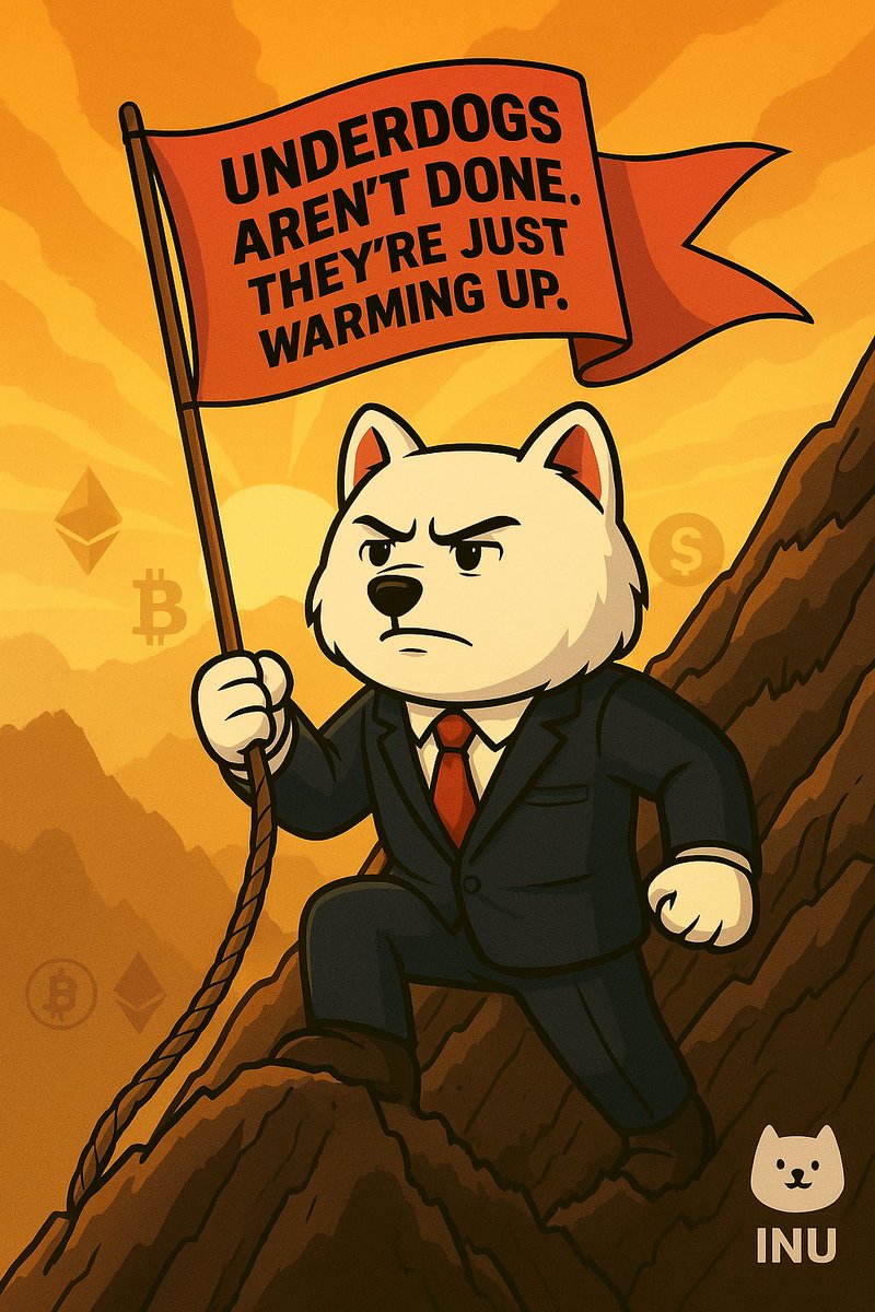 InuCranky's tweet photo. They laughed at the underdog…
But underdogs have a funny way of biting back.
$INU still here. Still building. Still hungry.

0x050d94685c6b0477e1fc555888af6e2bb8dfbda5

#InuToken #ComebackSeason @INU_Tokens https://t.co/6zR303eYl8