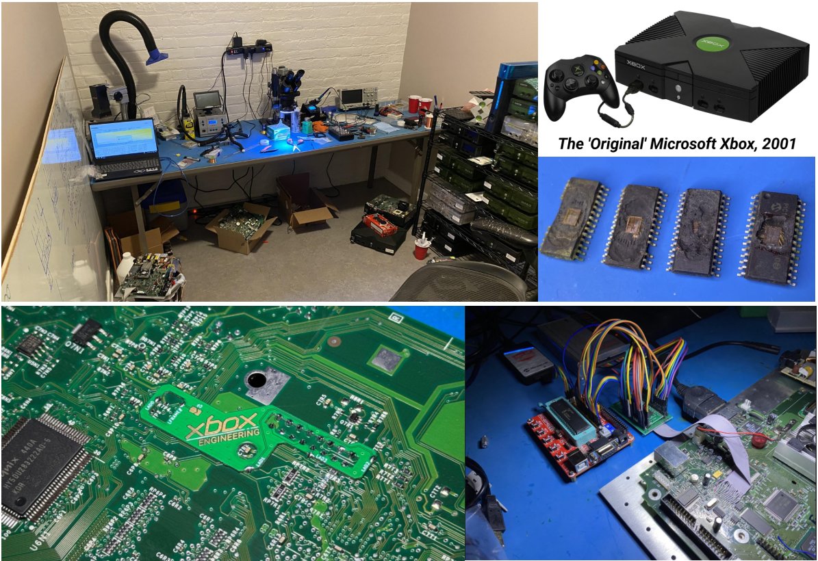 4,000 hours of reverse engineering the Microsoft Xbox: literally every trick, from soldering to acid etching to X-raying chips. 👨🏻‍🏭🎮🪚♨️

More details on:
LinkedIn: linkedin.com/posts/dlaskov_…
Substack: it4sec.substack.com/p/4000-hours-o…
