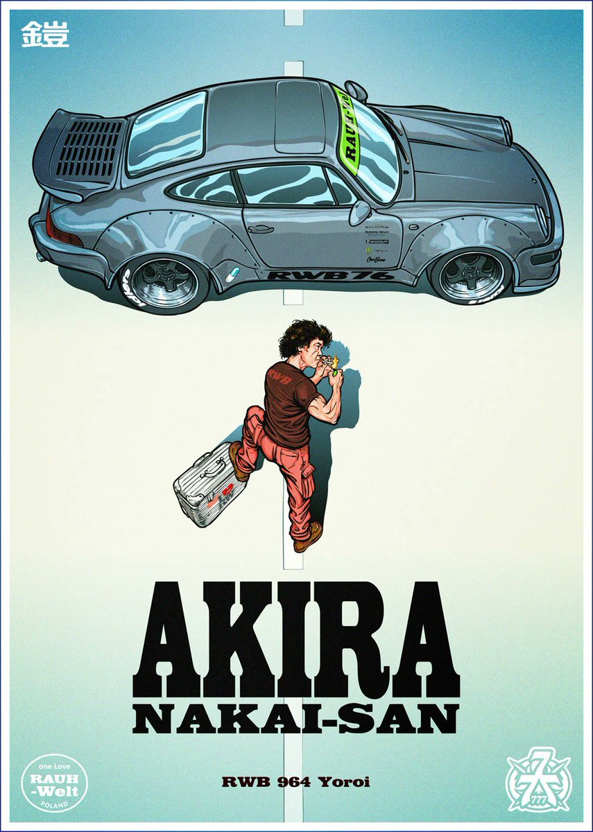 MB31357662's tweet photo. #Japan #Porsche
#Akira #Nakai ist ein japanischer #Autotuner und Gründer des Porsche-Tuningunternehmens Rauh-Welt Begriff (RWB), der sich auf die Entwicklung und den Einbau von individuellen Breitbau-Kits für klassische Porsche-Modelle spezialisiert hat. https://t.co/22u3GtbIzn