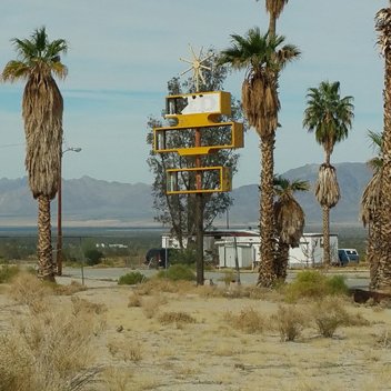 America seems to need the desert as a "release valve" for citizens who can't function in the brave new world we've built since WWII.

In America, you know you can always drop out of life and abscond into the desert if you have to. It's our national alternative to suicide; and