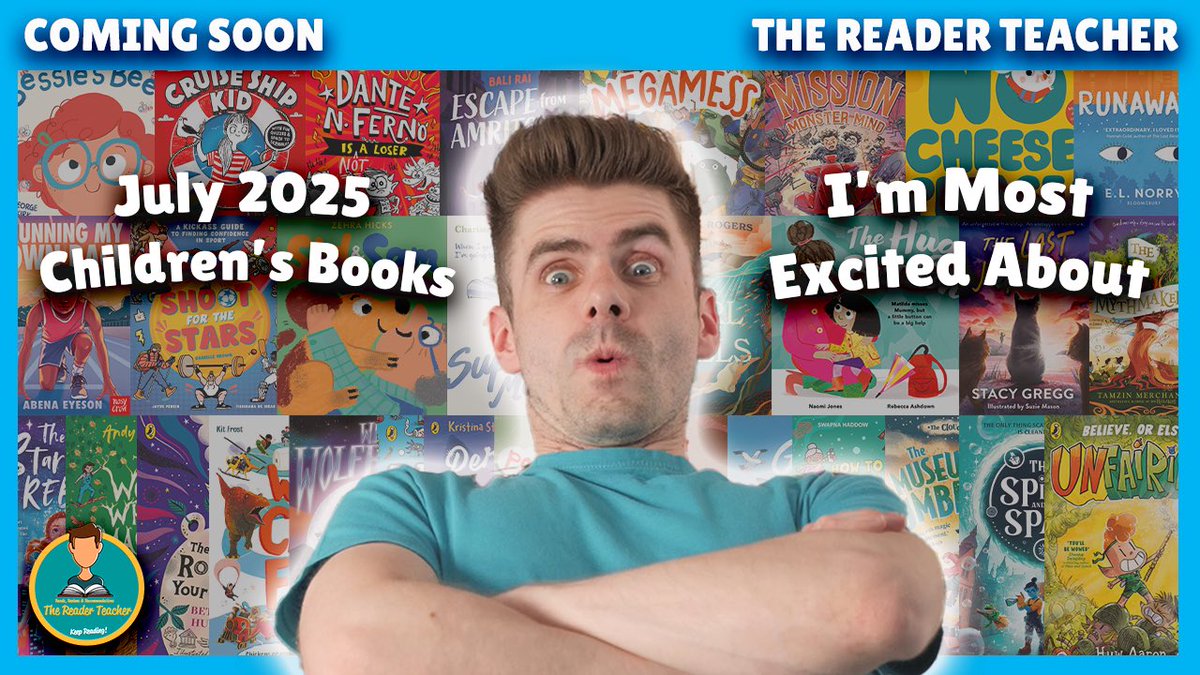 👀📚Check out my JULY 2025 Children’s Books I’m Most Excited About video on my YouTube channel. Please subscribe!

📖🌟Each month, I put together #ComingSoon videos previewing my most anticipated children’s books releases to bump up your TBRs!

➡️ youtu.be/n5J9L02tddY?fe…