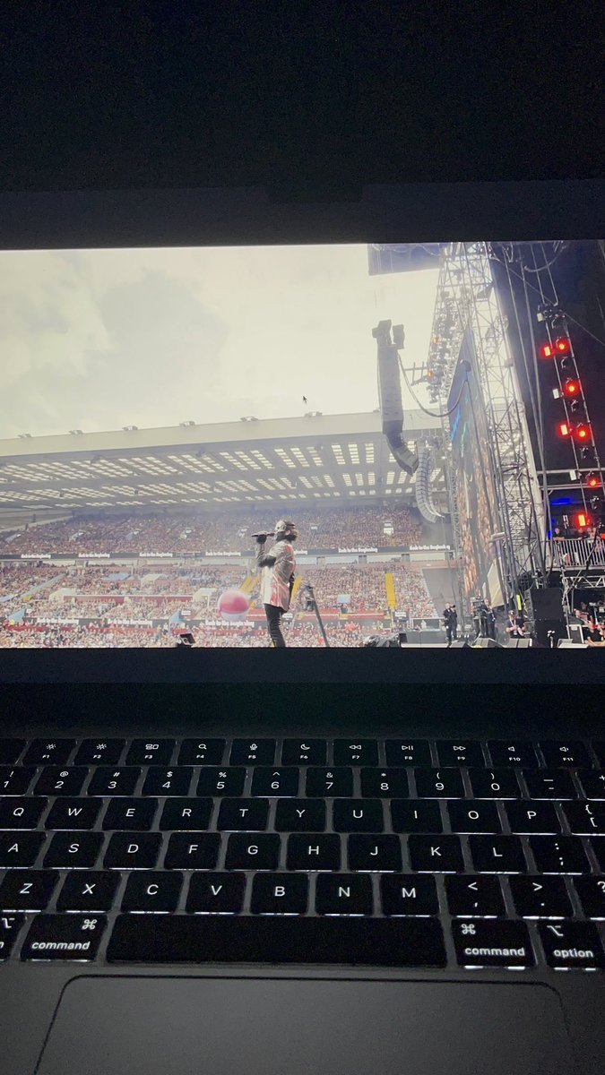 Americanosir's tweet image. Tobias forge of @thebandGHOST singing bark at the moon!!! (Still on black sabbath’s back to the beginning last concert)