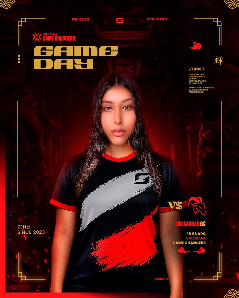 ¡Hoy tenemos Game Changers! 🔥

Vamos con todo 👊

🆚 <a href="/LasCabrasGC/">GOATS GC</a> 
⏰ 17:00🇵🇪/18:00🇨🇱/19:00🇦🇷
📺 twitch.tv/nella_rc_
<a href="/valesportsla/">VALORANT Esports LATAM</a> 

#VamosZen ❤️