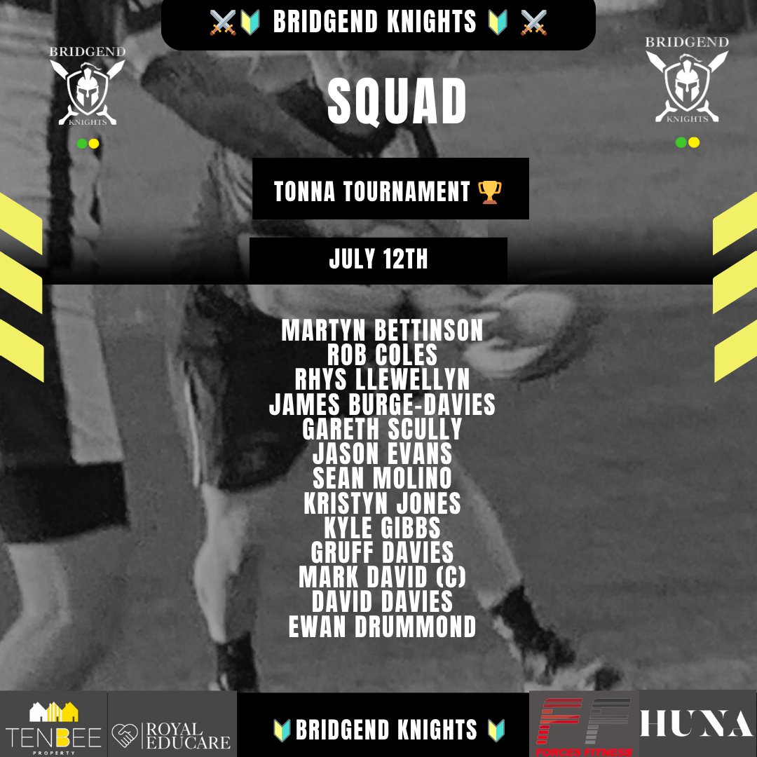 ⭐ Tonna Turbos Tussle at the Tower Tournament 🏆

Squad Announcement.

8 fantastic teams are taking part in this tournament and we are sure it will be a great day,  the guys at <a href="/TonnaRFC/">Tonna RFC</a> are always fantastic hosts and we've always had a good bit of banter and laughs with them!