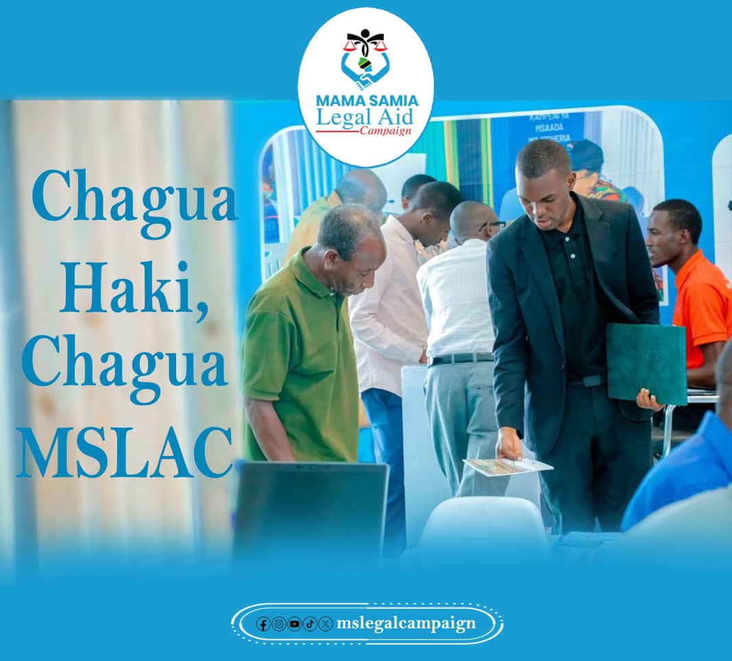 LeteUbwabwa's tweet photo. MSLAC inarejesha tabasamu la Haki kwa wananchi👏👏👏
#sisiniTanzania #Nchiyangukwanza #SioNdotoTena #MSLAC #katibanasheria #SSH #CCM #kazinaututunasongambele #OctoberTunatiki✅ #matokeoChanya #mazingirachallengetz https://t.co/EE4xeax0fW
