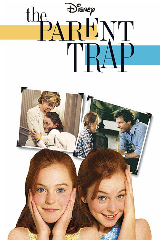 جاهز ترجع لأيام الطفولة؟ 

The Parent Trap
 
آني وهالي، توأم انفصلوا من زمان، يجتمعوا صُدفة في معسكر صيفي ويكتشفوا الحقيقة!

كل وحدة عايشة مع أحد الوالدين في قارة مختلفة 😲 يخططوا خطة جريئة: يتبادلوا الهوّيات عشان يرجعوا لم شمل العائلة