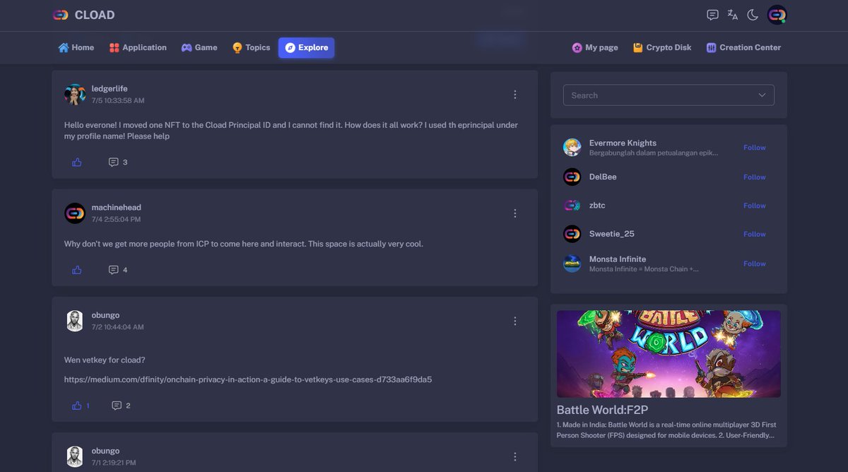 🚀 As more users continue to join CLOAD, we’re deeply honored and grateful for your trust

As we grow, we’ve also identified areas where the user experience can be improved. Thanks to your valuable feedback, we’re actively working on enhancements to make CLOAD smoother, faster,
