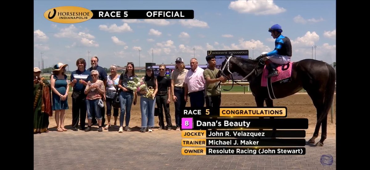 Jstewartrr (@jstewartrr) on Twitter photo Congrats to our girl DANA’S BEAUTY (NOT THIS TIME) for becoming the newest Millionaire in racing <a href="/HorseshoeIndy/">Horseshoe Indianapolis</a> with <a href="/ljlmvel/">John Velazquez</a> on board for <a href="/trainerMMaker/">Mike Maker</a> Congrats to our girl DANA’S BEAUTY (NOT THIS TIME) for becoming the newest Millionaire in racing <a href="/HorseshoeIndy/">Horseshoe Indianapolis</a> with <a href="/ljlmvel/">John Velazquez</a> on board for <a href="/trainerMMaker/">Mike Maker</a>