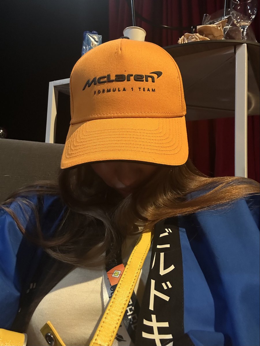 Gn from EthCC event in Cannes &amp; my fav cap from OKX with <a href="/McLarenF1/">McLaren</a> 🏎️✨