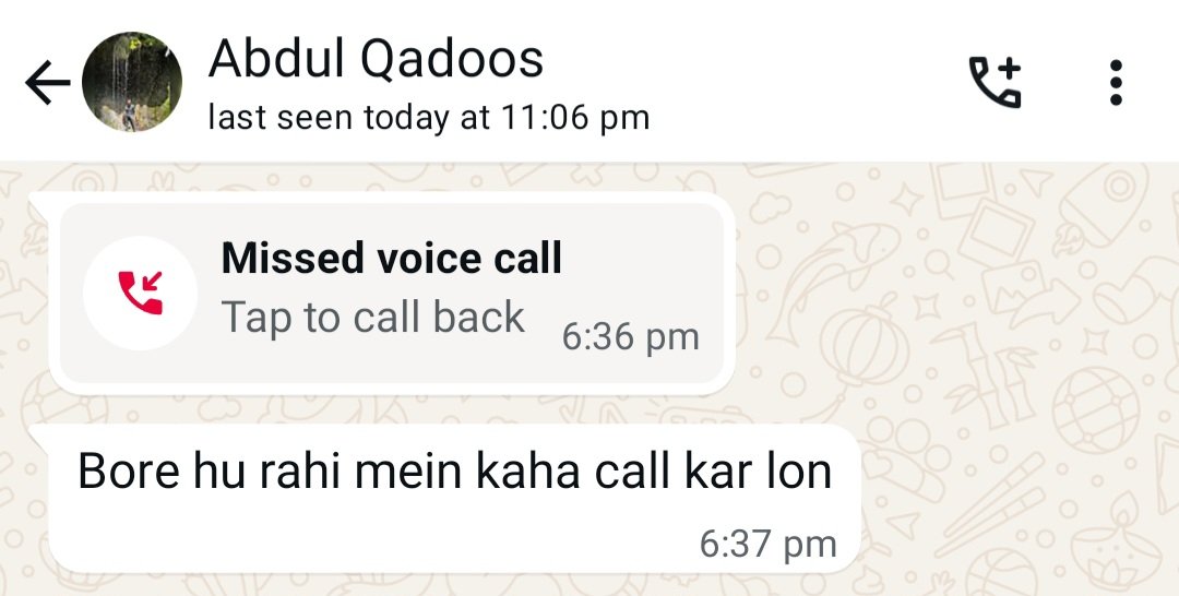 H E E R (@churail_awalll) on Twitter photo آج میں نے friends experiment کیا
میں نے ایک میسج اپنے 7 قریبی دوستوں کو بھیجا، جن کے جوابات یہ تھے
سوائے <a href="/abdullllzzzz/">Abdul Qadoos</a> کے باقی سب کو شرم آنی چاہیے خاص طور پر <a href="/Randhawa056/">صلاح الدین 💗</a>
😭
<a href="/UmerPTIOfficial/">Umer Dar</a> <a href="/sagg/">Maren Enhjørning</a> <a href="/Aishayayeshay/">Aishay</a> <a href="/kayani_94/">Rαʝα Zeeshαи</a> <a href="/fawaazf3/">🖤Z Oya🖤</a>
اپنے دوستوں کو آزماتے رہیں 😑😑 آج میں نے friends experiment کیا
میں نے ایک میسج اپنے 7 قریبی دوستوں کو بھیجا، جن کے جوابات یہ تھے
سوائے <a href="/abdullllzzzz/">Abdul Qadoos</a> کے باقی سب کو شرم آنی چاہیے خاص طور پر <a href="/Randhawa056/">صلاح الدین 💗</a>
😭
<a href="/UmerPTIOfficial/">Umer Dar</a> <a href="/sagg/">Maren Enhjørning</a> <a href="/Aishayayeshay/">Aishay</a> <a href="/kayani_94/">Rαʝα Zeeshαи</a> <a href="/fawaazf3/">🖤Z Oya🖤</a>
اپنے دوستوں کو آزماتے رہیں 😑😑