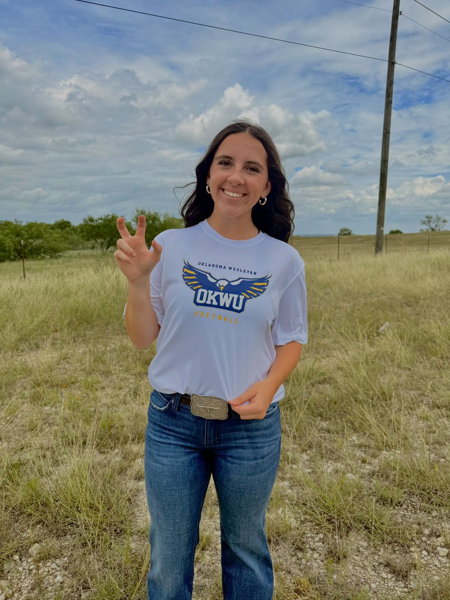 Congrats to Karah Cardinal on her commitment to play softball at the next level! OKWU is getting a good one! #ArmorUp