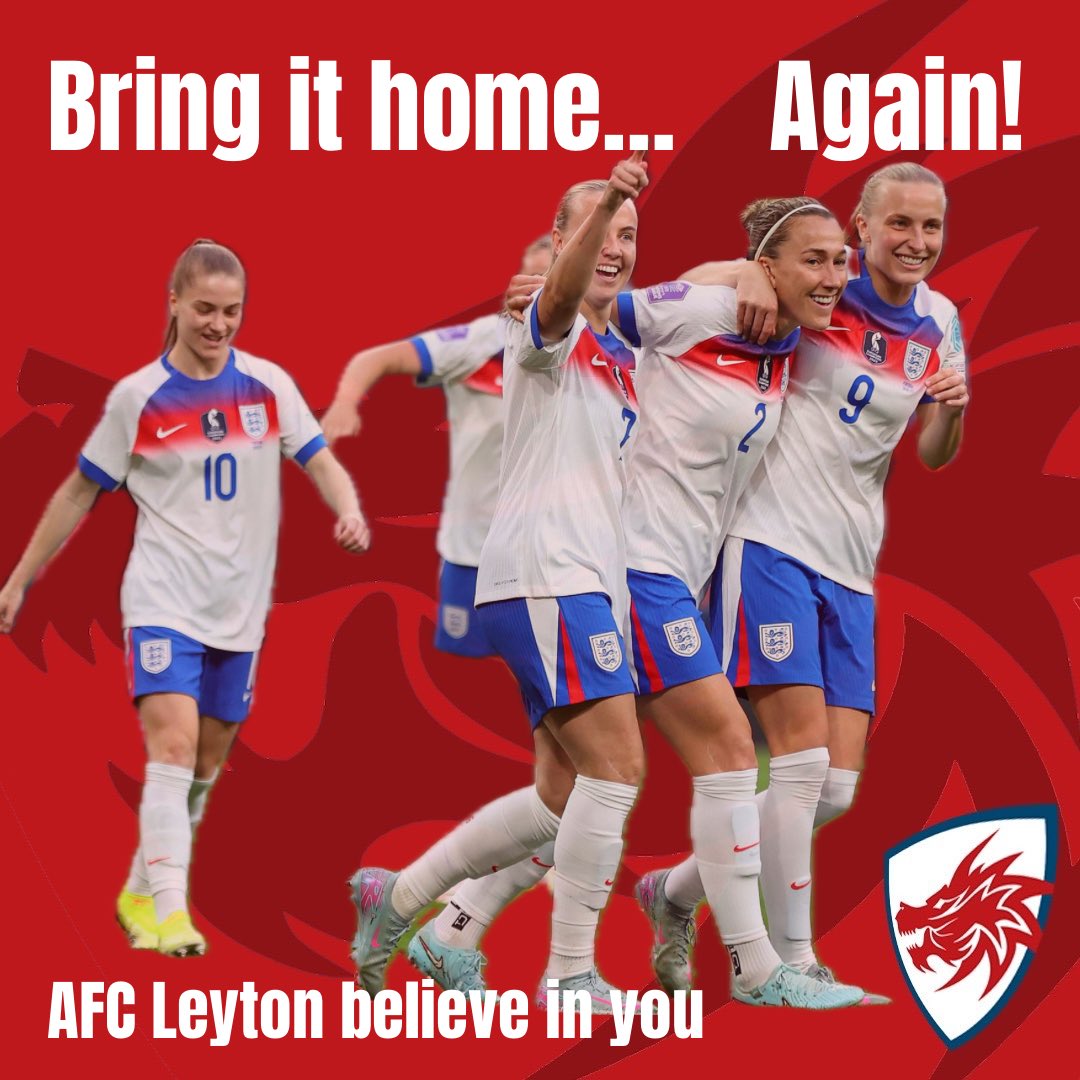 The whole club will be cheering on our Lionesses. 

We believe in you! You’re an inspiration to all the women and girls back home. 

COME ON ENGLAND! 🏴󠁧󠁢󠁥󠁮󠁧󠁿 ⚽️