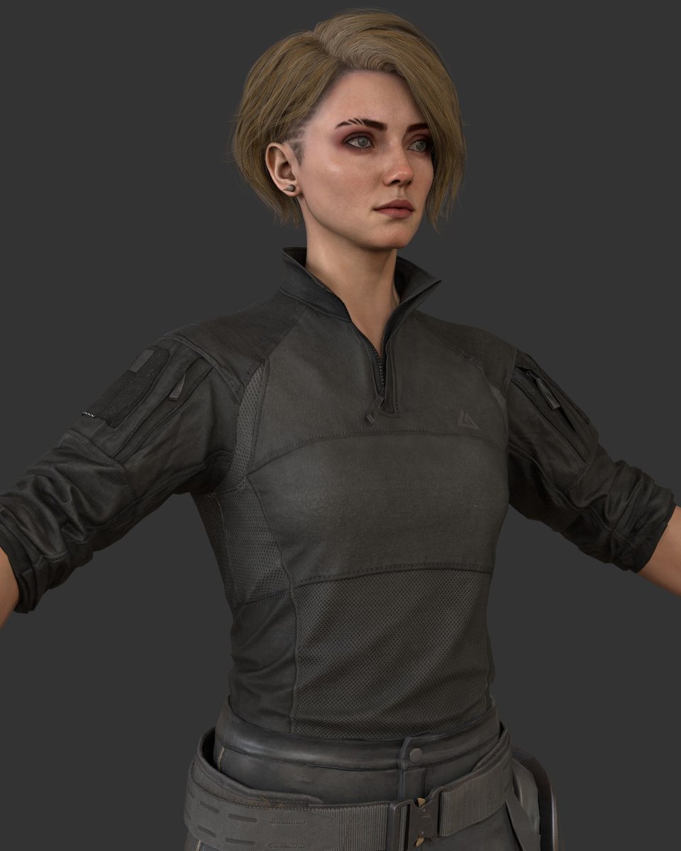 IamFile's tweet image. I've more or less defined the base for the textures, now it's time to modify and test various combinations before adding characteristic ODST elements. It will retain the elements of the agent (Toxik)
#DeltaForce #Halo