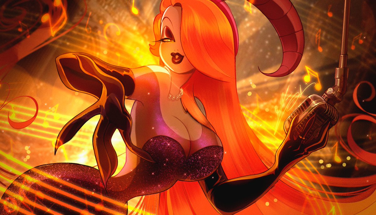 Moondolldreeams's tweet image. 👑🍎✨The Kings of Hell✨🍎👑
Jessica Morningstar &amp;amp; Roger Morningstar
#RogerRabbit #JessicaRabbit #LuciferHazbinHotel #LilithMorningstar #HazbinHotel #disney