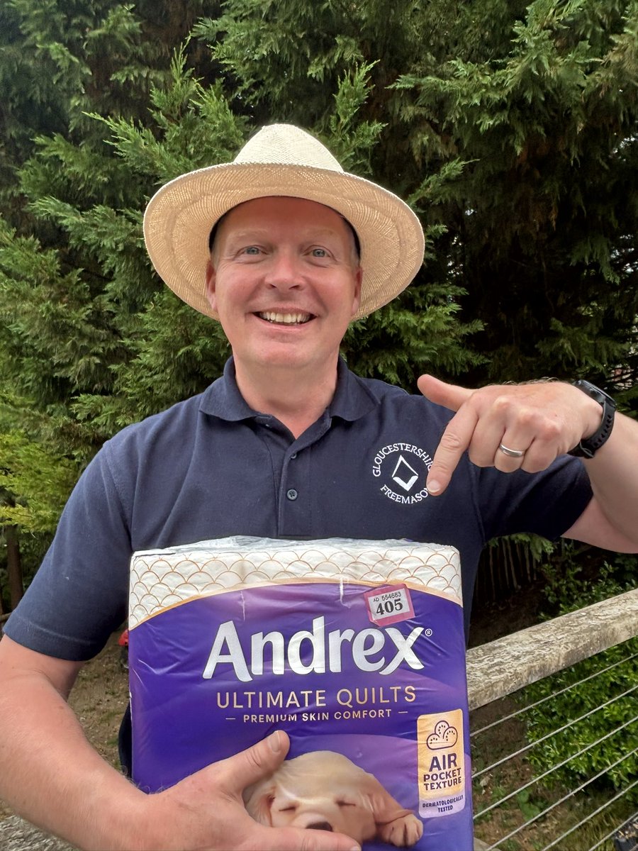 Who said I never win anything on a Masonic raffle!