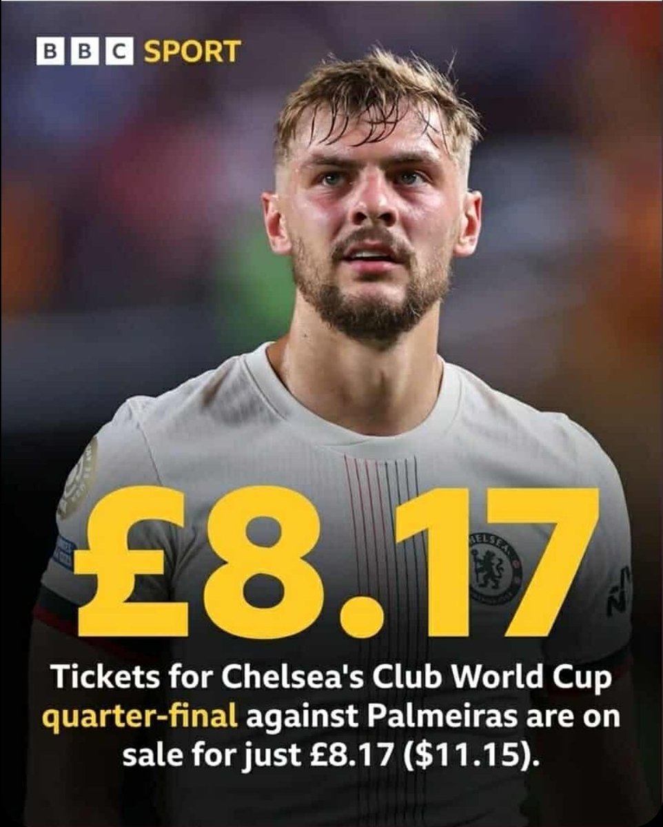 Most tinpot 'big club' in Europe #ChelseaFC #ClubWorldCup2025