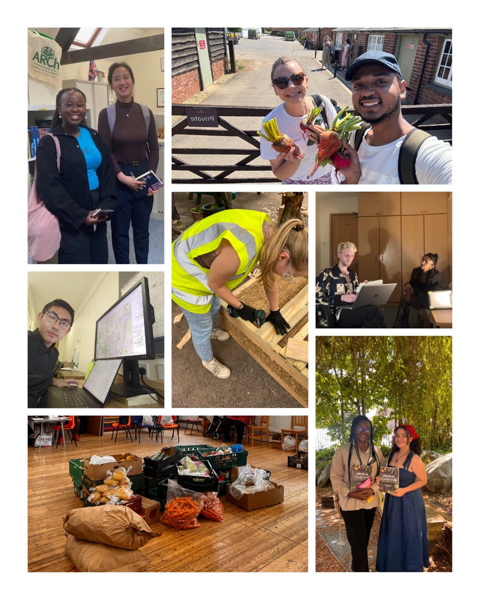 OxfordSDGLab's tweet image. 🚀From farms to football fields, community kitchens to construction sites, our #CommunityImpact Lab Fellows have been deep in #fieldresearch across #Oxfordshire.
Here’s how they’re tackling #local challenges with big-picture thinking 👉tinyurl.com/a7823ard
#GlobalGoals #SDGs