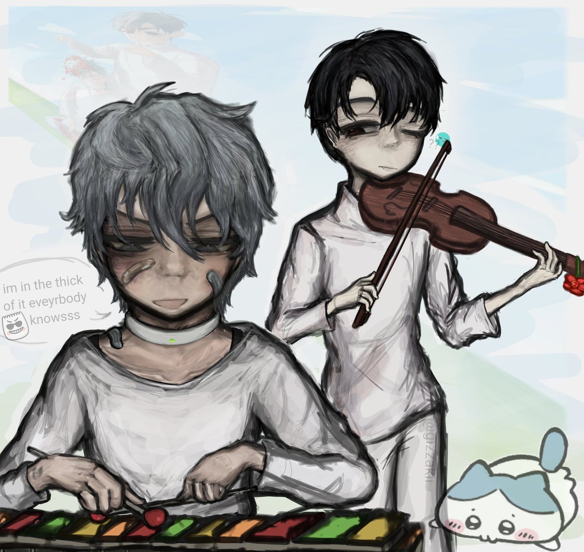 gizzakii's tweet image. this got lost in my drafts hi #ivantill.