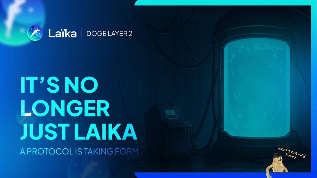 Laika_Layer2's tweet image. Something new is being awakened.
Laïka is no longer… just Laïka