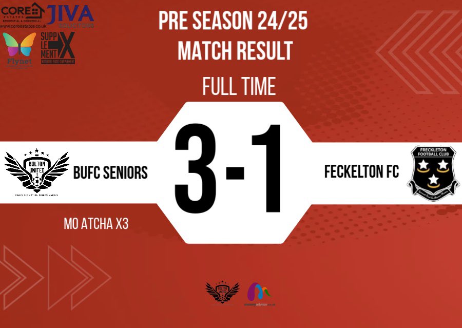 Solid first run out of pre-season for our Seniors against tough opposition. Great shift from the lads and a perfect way to kick things off. 

On to the next one! 💪

#BUFC 🟠⚪️