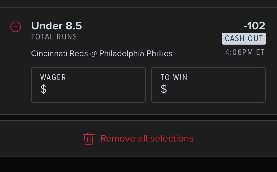 JoeDiLaura's tweet photo. @Dataman422 @bet_105 Phillies under 8.5 (-102) 3.06 to win 3 https://t.co/phlBnwvmNy